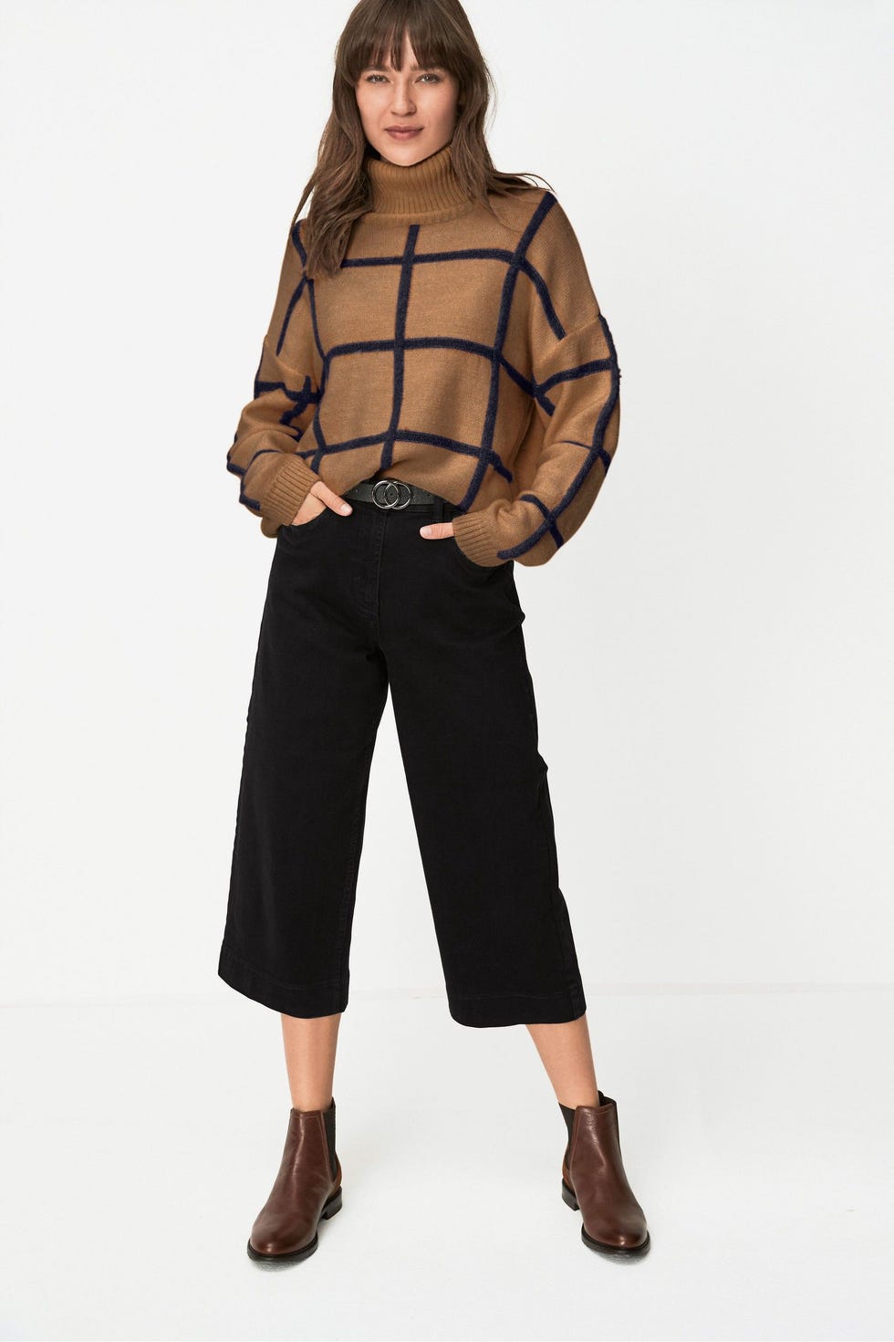 Funnel Neck Check Jumper