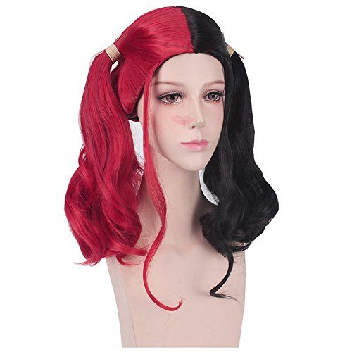 Curly Cosplay Wig with Ponytails