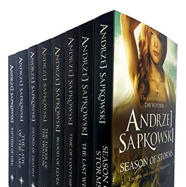 Set Koleksi Buku Seri 8 Andrzej Sapkowski Witcher