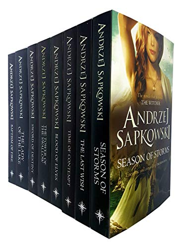 Set Koleksi Buku Seri 8 Andrzej Sapkowski Witcher