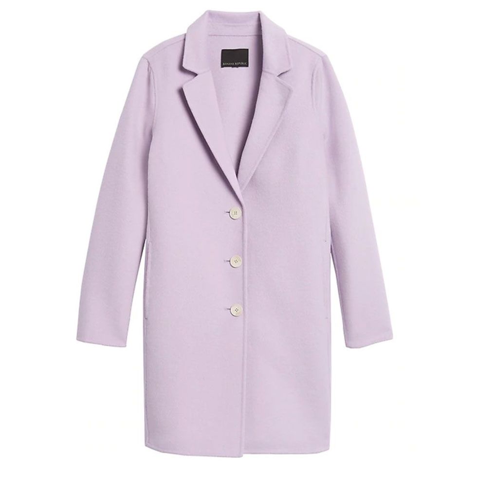 Tip: Opt for a pastel coat