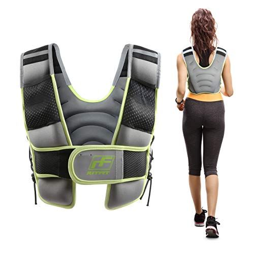 HunterBee Weighted Vest Adjustable Weighted Vest Jacket Training Exercise Jogging Fitness Workouts Weight Vest for Running Workout Cardio 