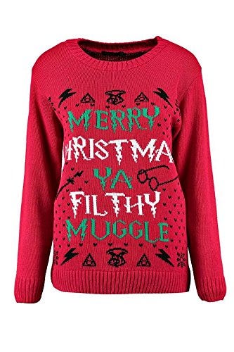'Merry Christmas You Filthy Muggle' Christmas Jumper