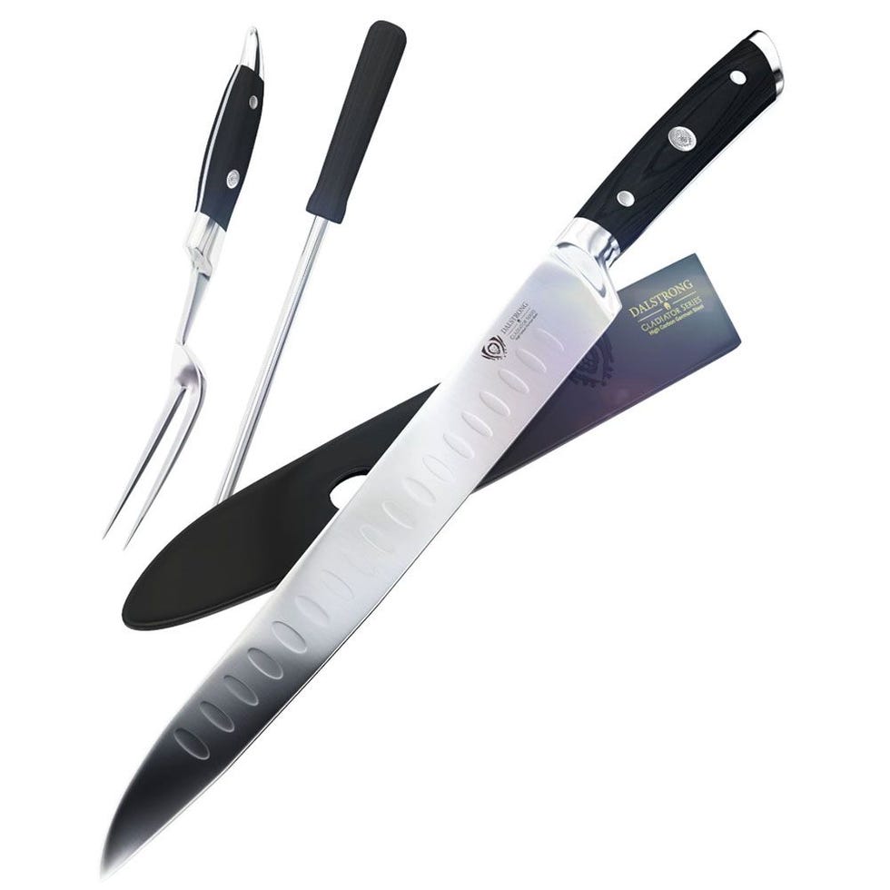 9 Carving Knife Set, Includes Fork, Gladiator Series