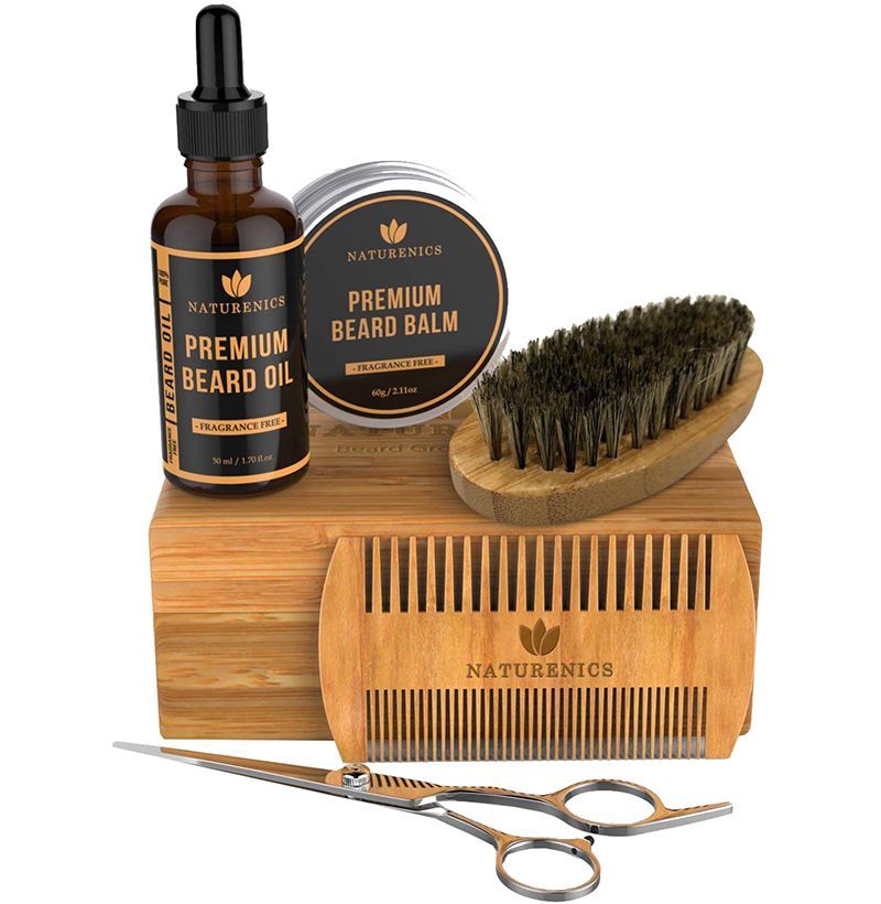 beard and hair grooming kit