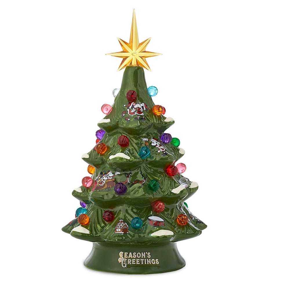 Light-Up Ceramic Christmas Tree