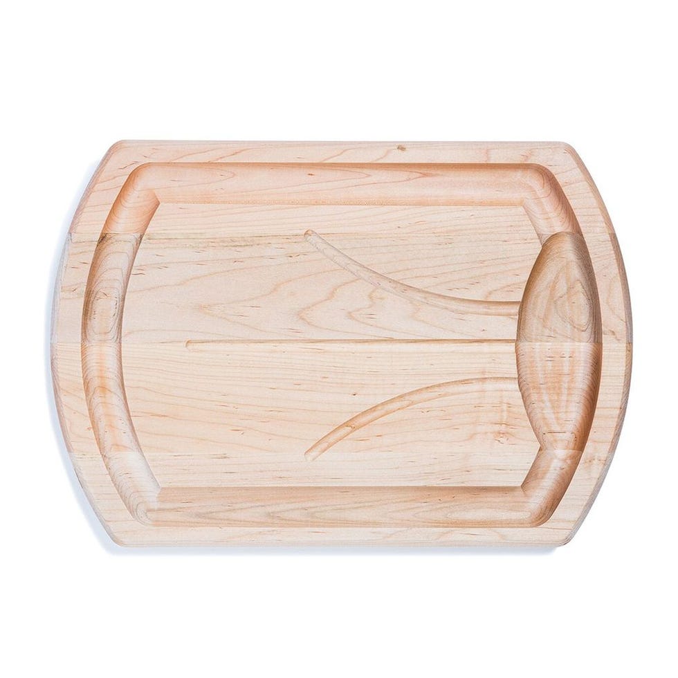 J.K. Adams 20x14-Inch Maple Wood Traditional Carving Board