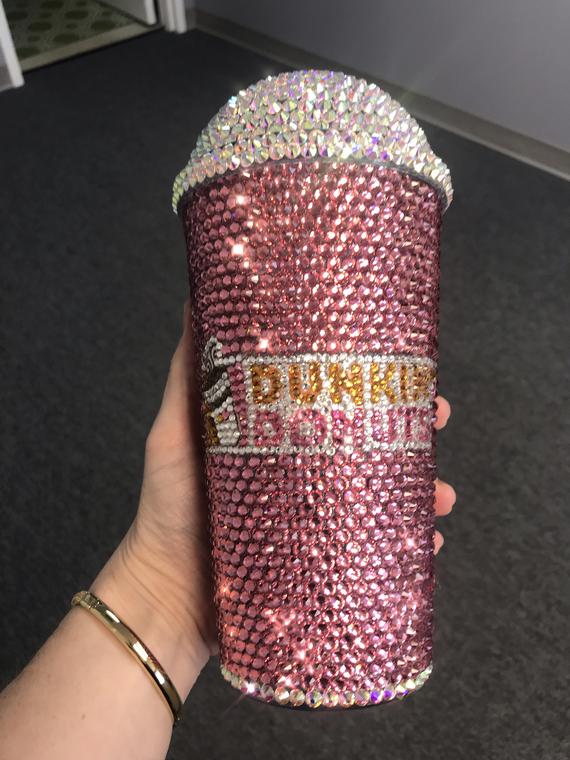 Dunkin' Bedazzled Tumbler