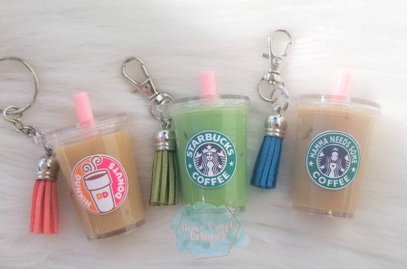 Dunkin' Keychain