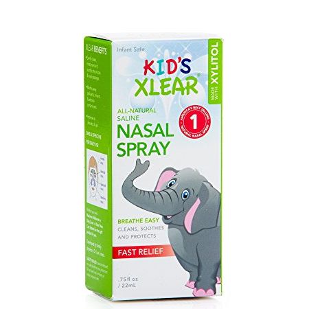 キシリトール配合の子供用鼻スプレー