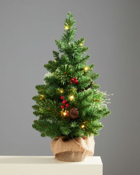 15 Mini Christmas Trees - Tabletop Christmas Trees, Small Trees