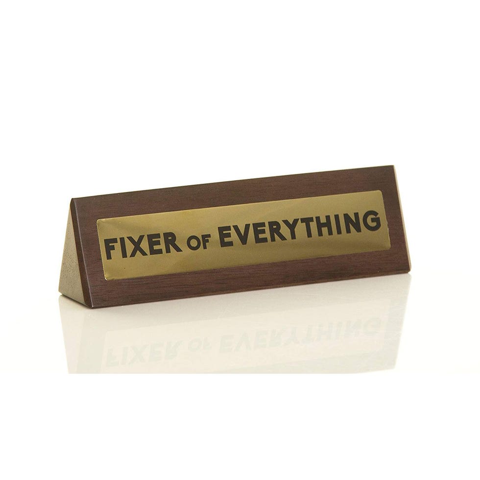 Wooden Desk Sign