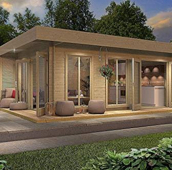 Is Selling an Allwood Tiny 'Resort-Styled' Cabin Home Kit