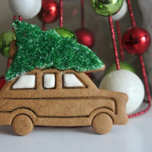 Car Christmas Tree Cookie Cutter 