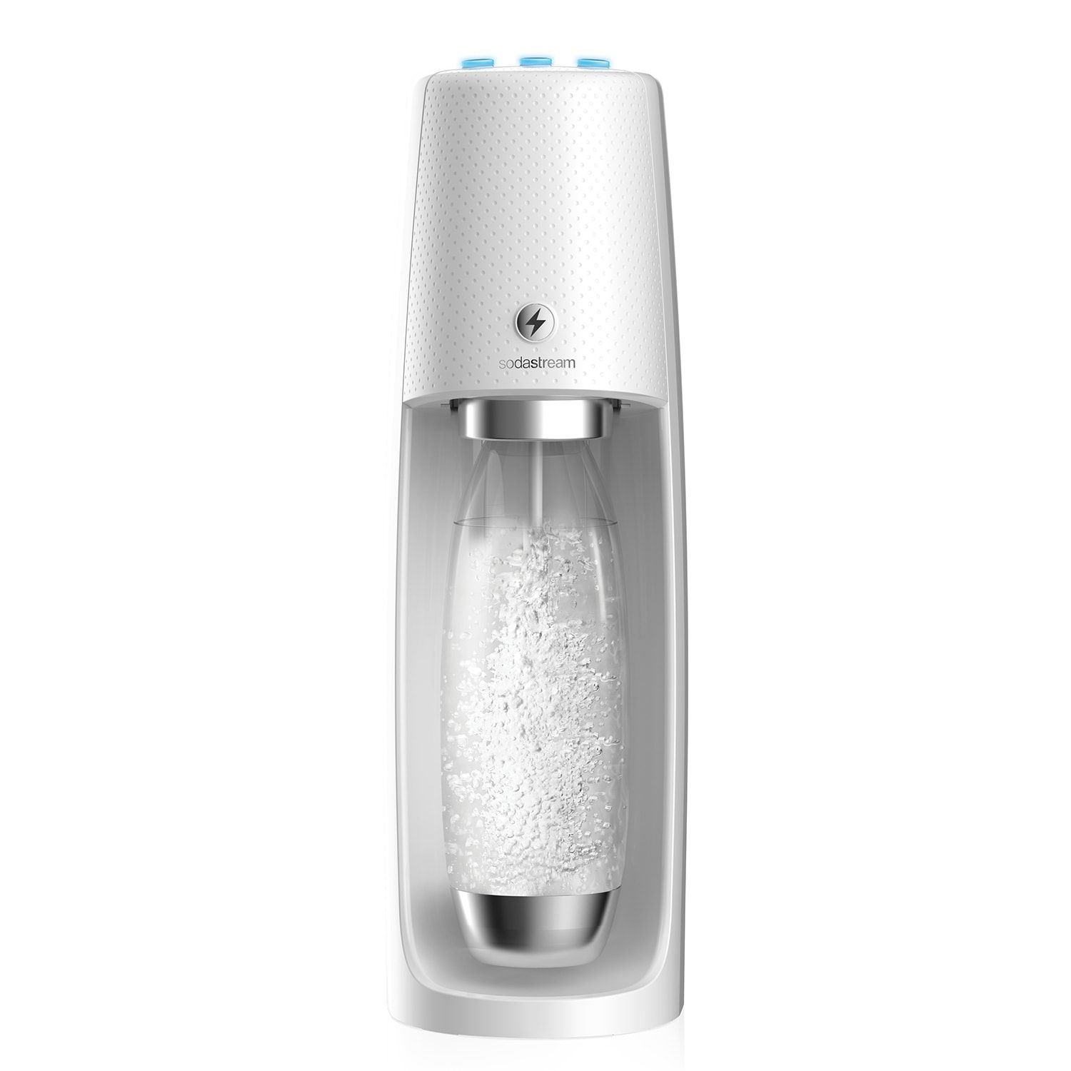 Fizzi One Touch White Sparkling Water Maker Kit