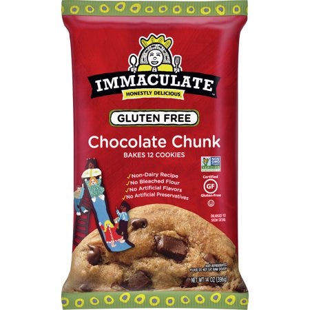 Gluten Free Chocolate Chunk Cookies