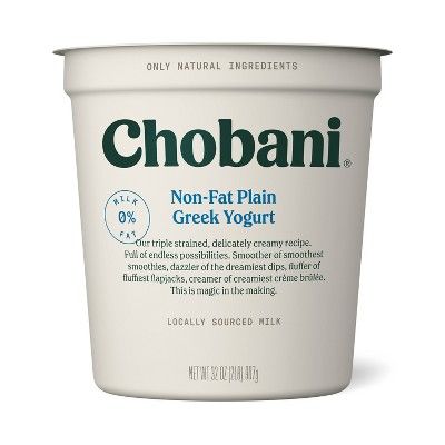 Non-Fat Plain Greek Yogurt