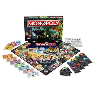 Juego de mesa Monopoly de Rick y Morty