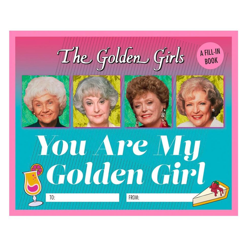 You Are My Golden Girl: A Fill-In Book