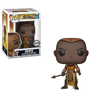 ¡Funkopop!  Marvel: Pantera Negra Okoye (Edición Exclusiva Limitada)