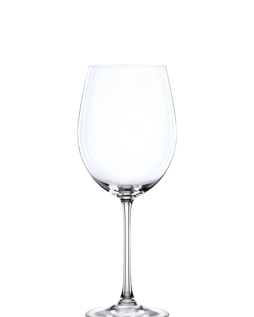 Elixir Glassware Square Wine Glasses Set of 4 - Crystal Wine