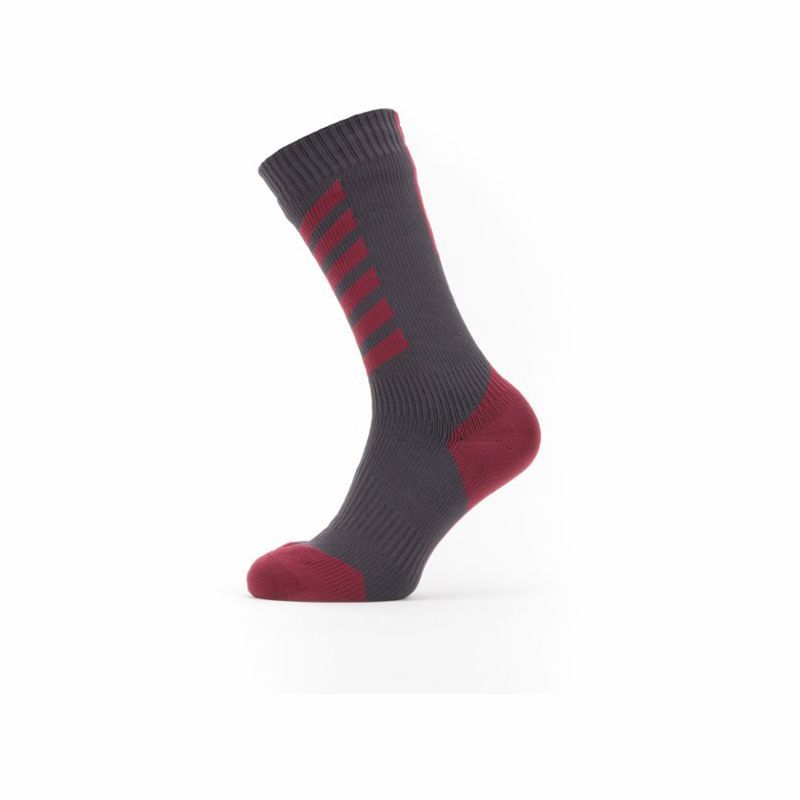Sealskinz Waterproof Cold-Weather Mid-Length Socks with Hydrostop