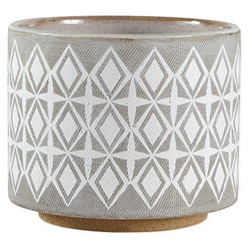 Rivet Geometric Ceramic Planter