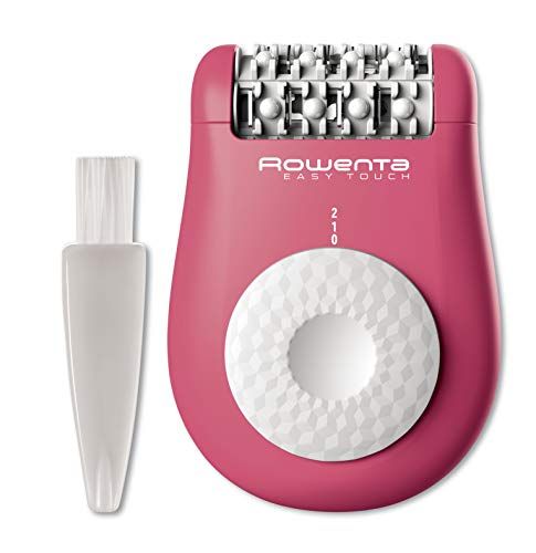 Rowenta Easy Touch: epilatore elettrico, rosa/bianco