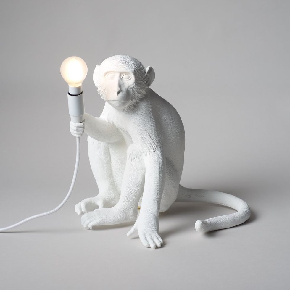 Burkelman Monkey Lamp