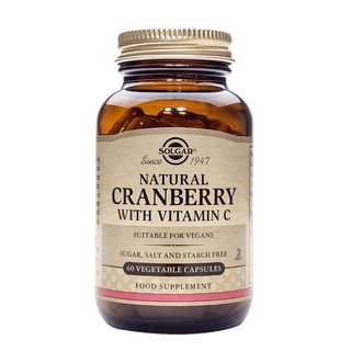 Solgar Natural Cranberry with Vitamin C Vegi Capsules