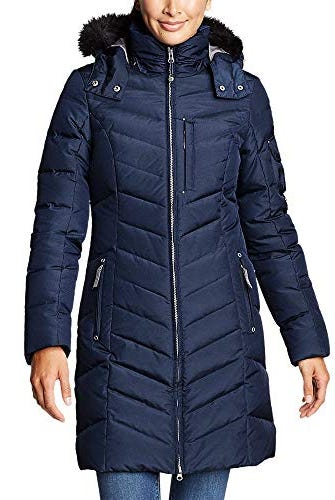 womens long down coat