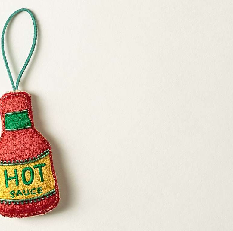 Hot Sauce Red Beaded Decoration