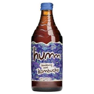 Blueberry Mint Kombucha