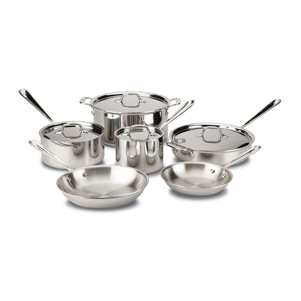 All-Clad Stainless Steel Cookware Set