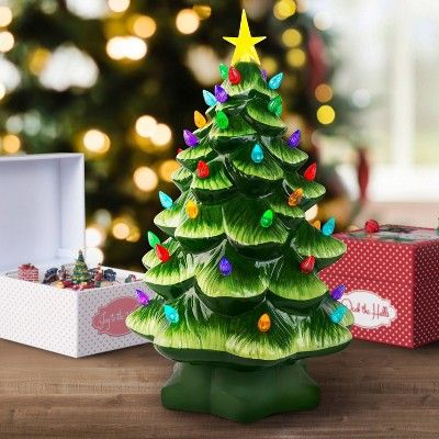 Target Has Beautiful Ceramic Christmas Trees For Your Decor