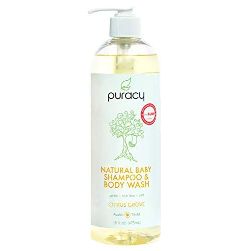 Puracy Natural Baby Shampoo and Body Wash