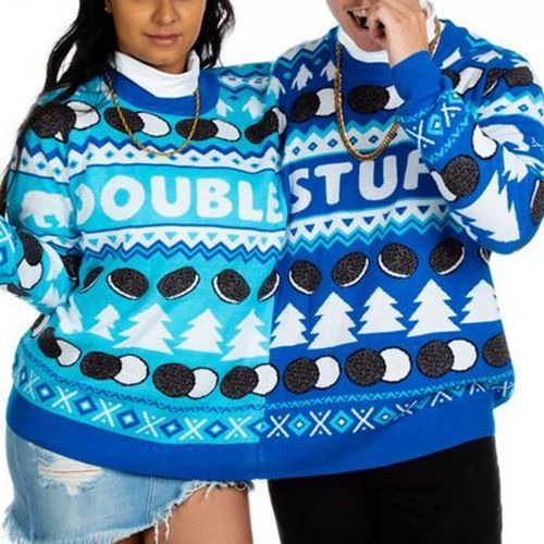 Double Stuf Oreo Ugly Christmas Sweater