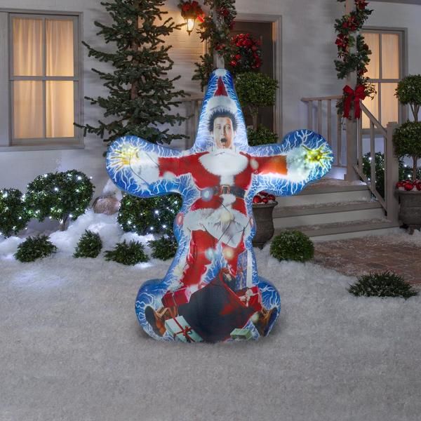 An Inflatable Clark Griswold 'Christmas Vacation' Lawn Ornament