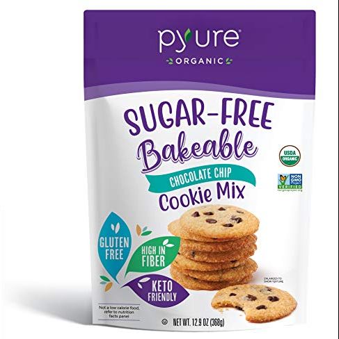 Pyure Organic Sugar-Free Keto Chocolate Chip Cookie Mix