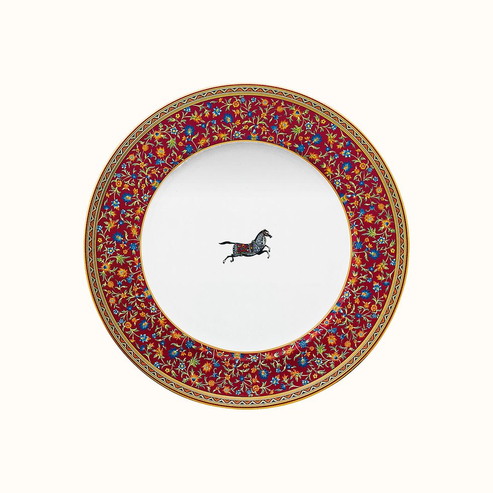 Cheval d’Orient dinner plate
