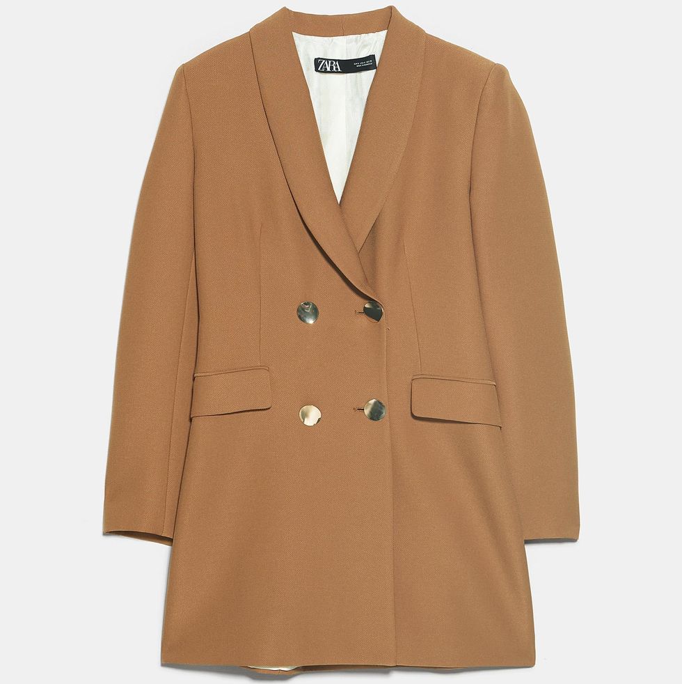 DOUBLE BREASTED BUTTONED FROCK COAT