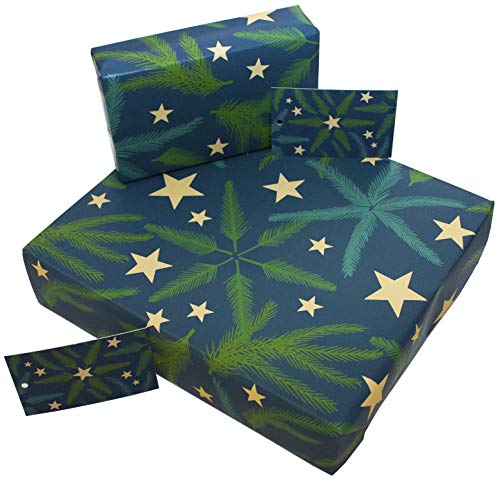 Recycled eco-friendly gift wrap