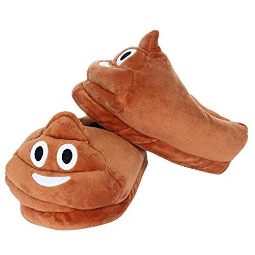 Pantofole Emoji Cacca Donna Invernali 