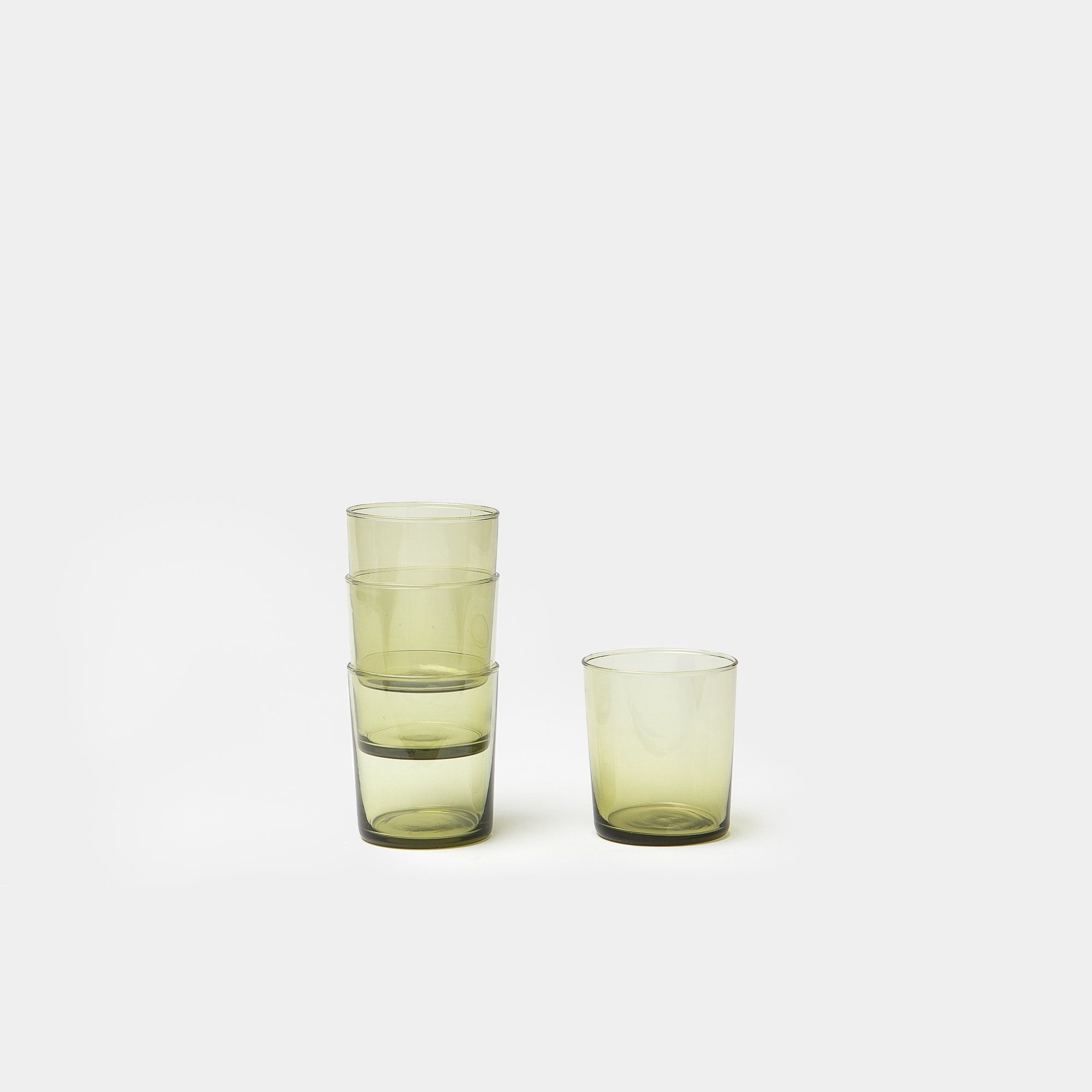 Tumblers in Olive