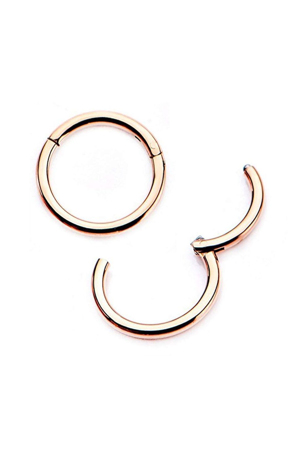 Jstyle 20G Hinged Nose Ring Hoop