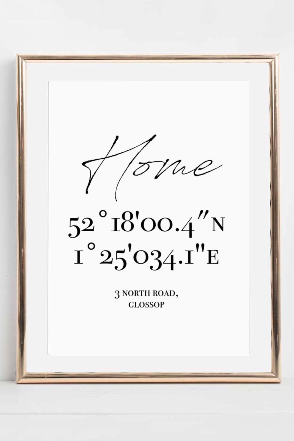 Personalized Home Print