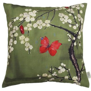Basil Blossom Cushion