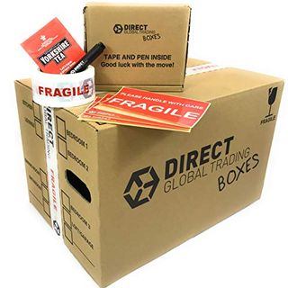 20 Strong Cardboard Storage Packing Boxes
