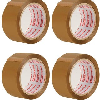 Brown Packaging Tape, 6 Rolls Per Pack Brown Packaging Tape, 6 Rolls Per Pack