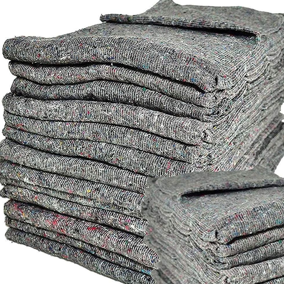Fabric Moving/Furniture Removal Blankets, Pack of 10